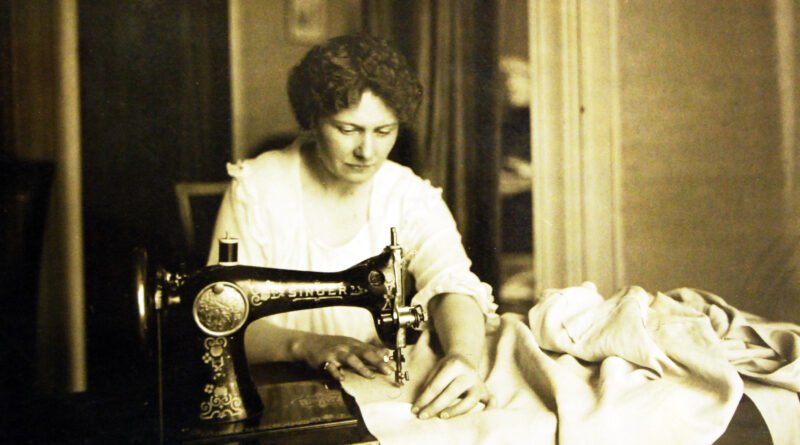 history of sewing